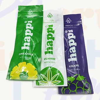 Happi- Indoor Prerolls 1gram- (3 joints)