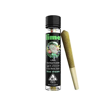 Lime- Blue Dream-infused Pre-roll
